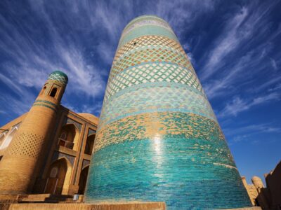 Ancient city of Khiva, Uzbekistan. UNESCO World Heritage