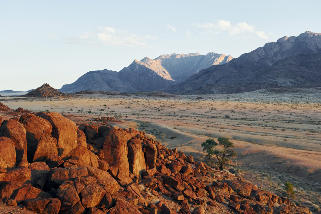 Paesaggi della Namibia durante un viaggio autentico