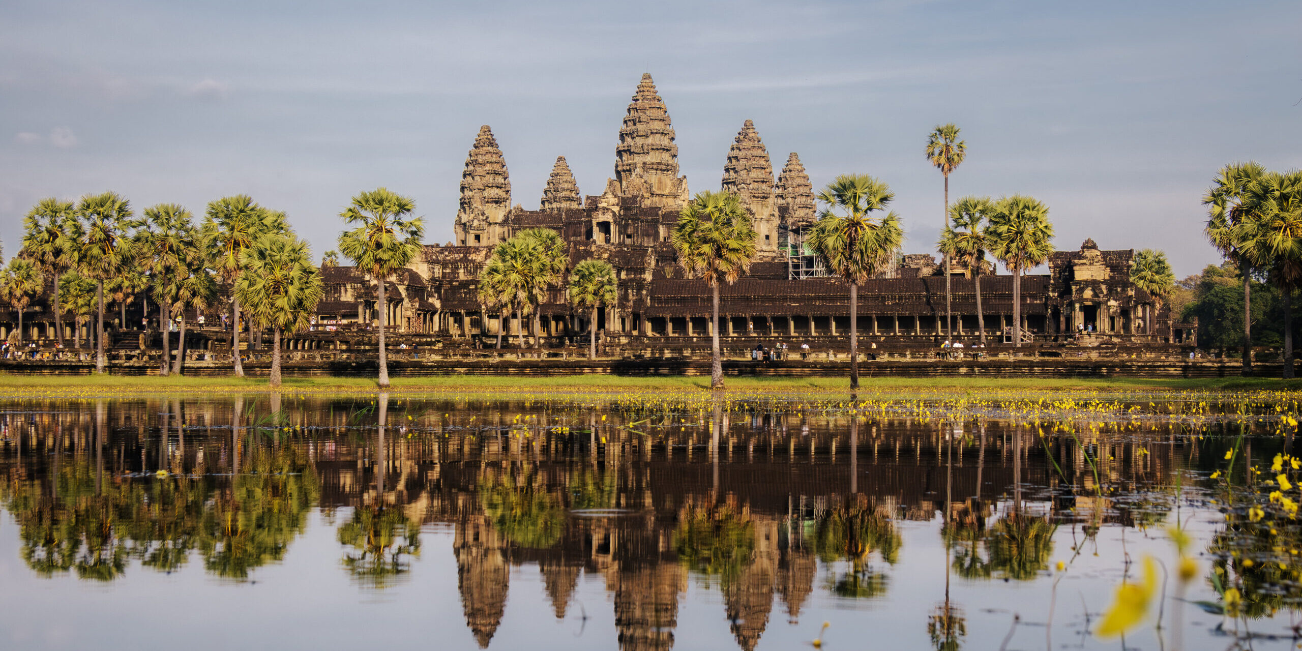 Angkor Wat temple near Siem Reap Cambodia